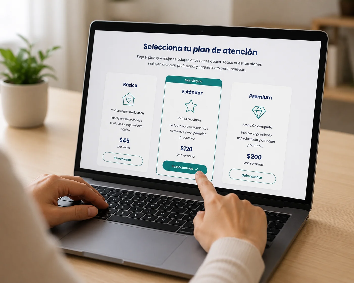 enfermeras a domicilio reciben plan de atención